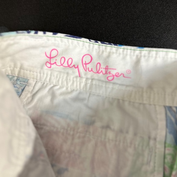 Lilly Pulitzer Walsh Shorts in Osterville Patch [1751] - Picture 4 of 8